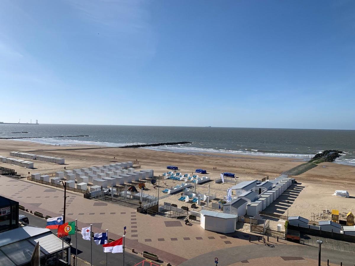 Luxe studio/suite met zeezicht en volle zon Knokke-Heist Buitenkant foto