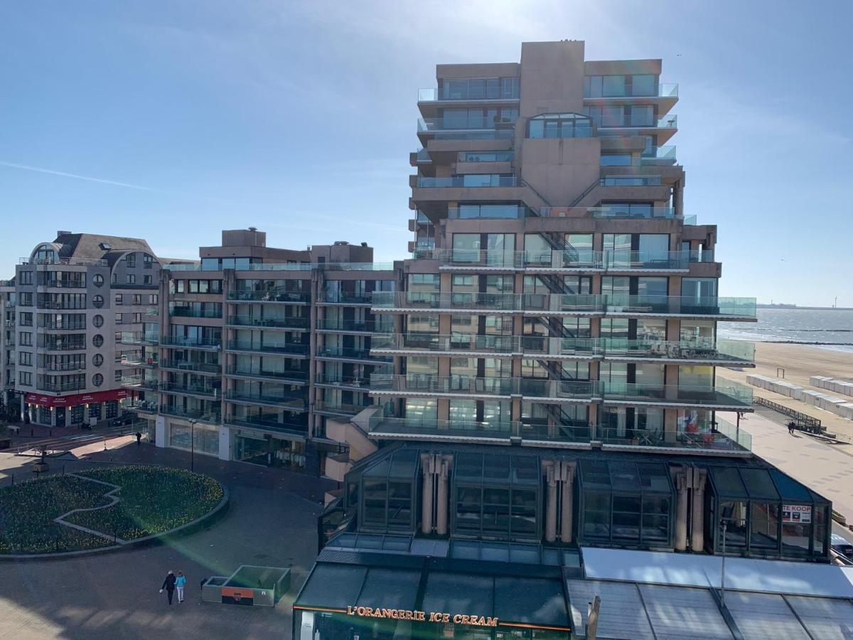Luxe studio/suite met zeezicht en volle zon Knokke-Heist Buitenkant foto