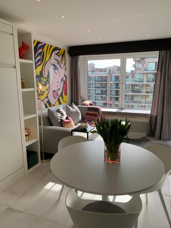 Luxe studio/suite met zeezicht en volle zon Knokke-Heist Buitenkant foto